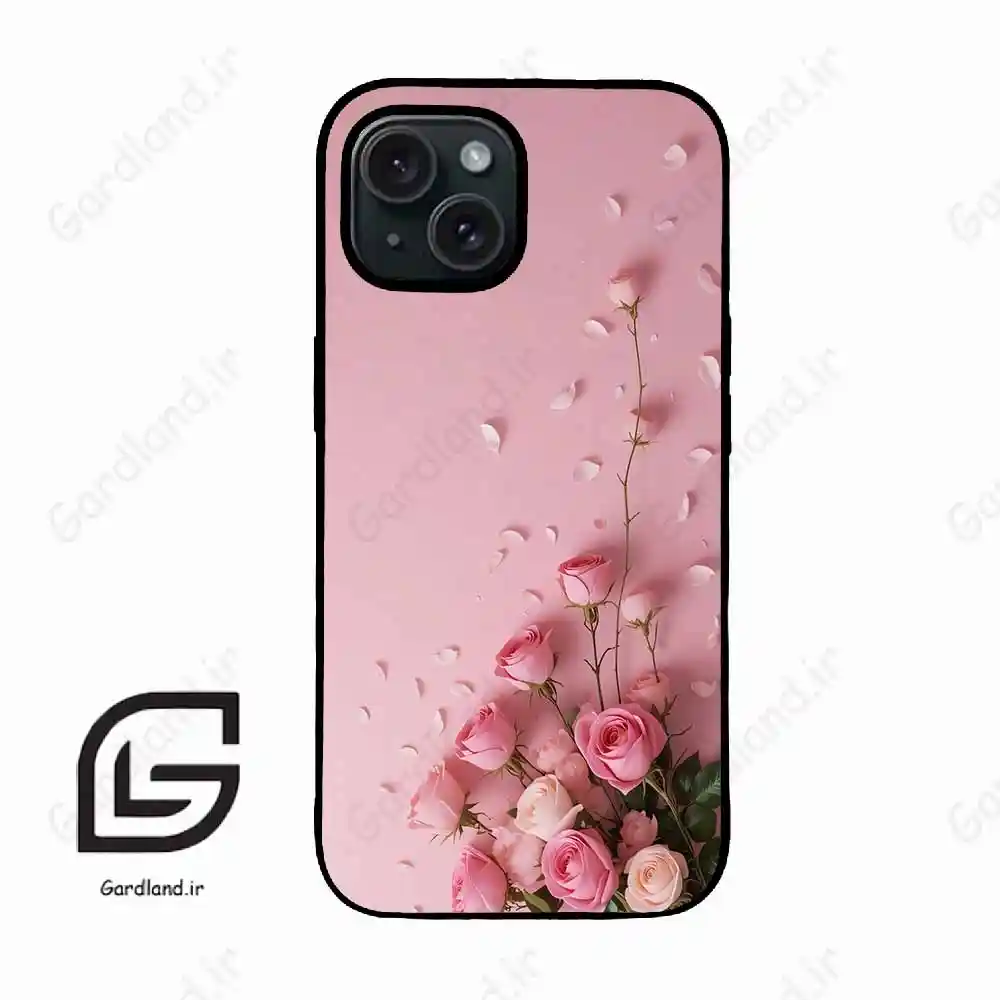 قاب گوشی آیفون 15 (Iphone 15 ) طرح گل کد 2813