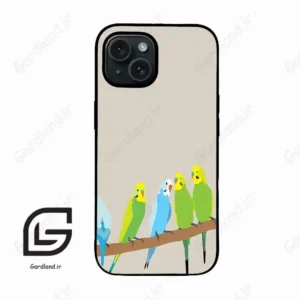 قاب گوشی آیفون 15 (Iphone 15 ) طرح پرنده کد 2818