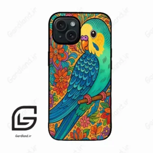 قاب گوشی آیفون 15 (Iphone 15 ) طرح پرنده کد 2848
