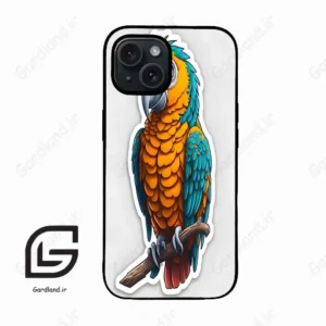 قاب گوشی آیفون 15 (Iphone 15 ) طرح پرنده کد 2860