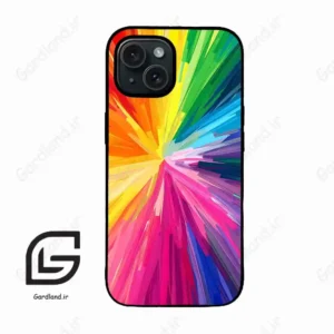 قاب گوشی آیفون 15 (Iphone 15 ) طرح رنگارنگ کد 2877