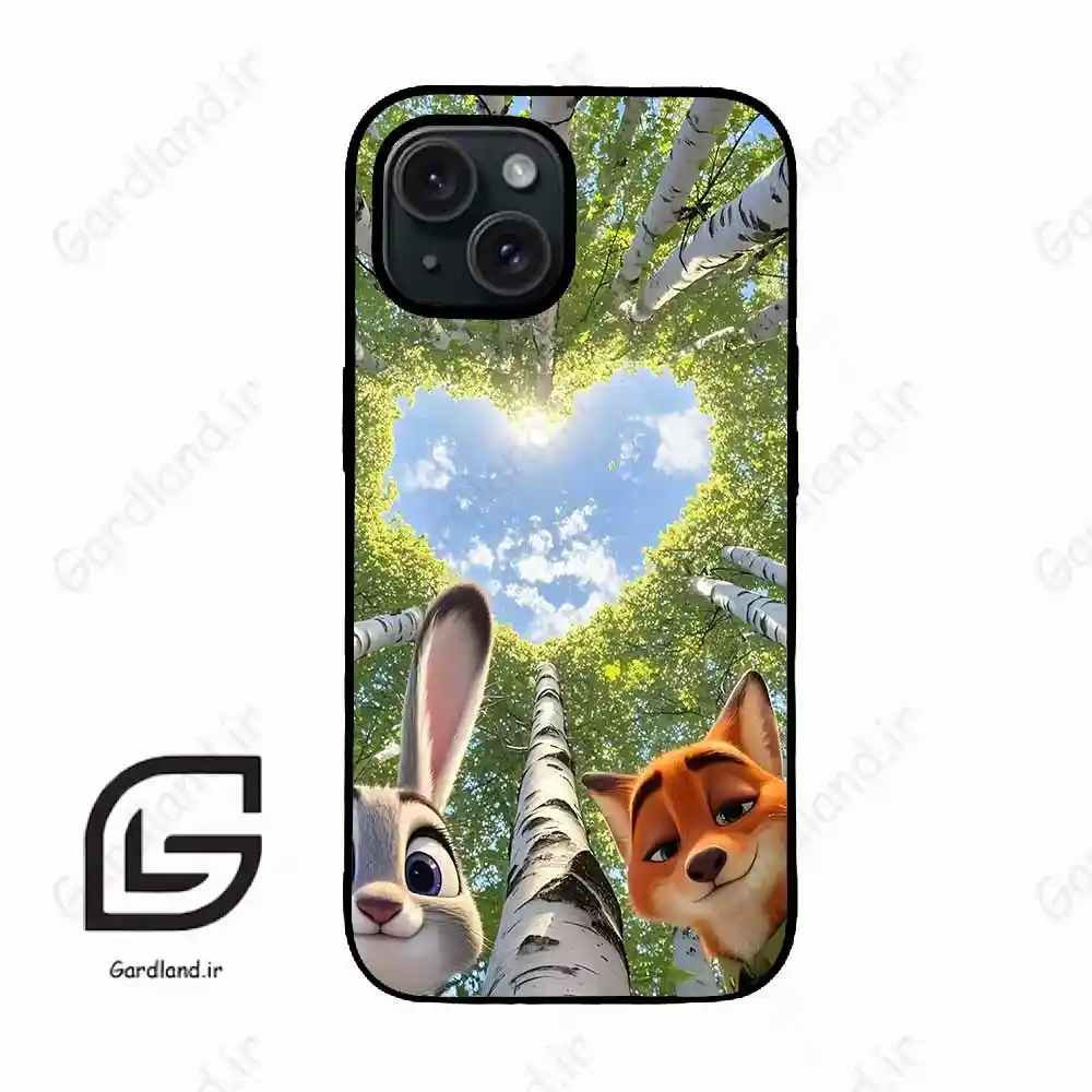 قاب گوشی آیفون 15 (Iphone 15 ) طرح زوتوپیا کد 2887