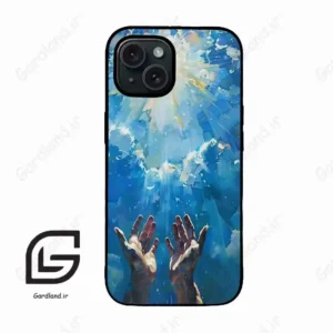 قاب گوشی آیفون 15 (Iphone 15 ) طرح دعا کد 2930