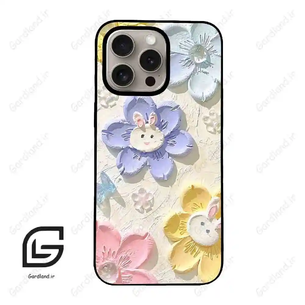 قاب گوشی آیفون 15 پرو (Iphone 15 Pro ) طرح گل کد 2046