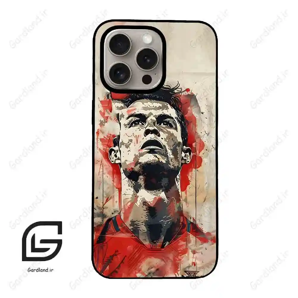 قاب گوشی آیفون 15 پرو (Iphone 15 Pro ) طرح رونالدو کد 2072