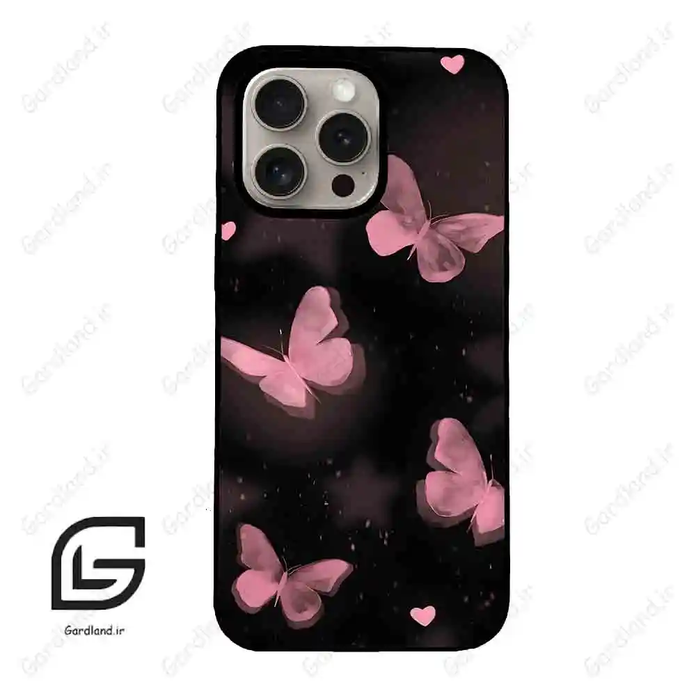 قاب گوشی آیفون 15 پرو (Iphone 15 Pro ) طرح پروانه کد 2080