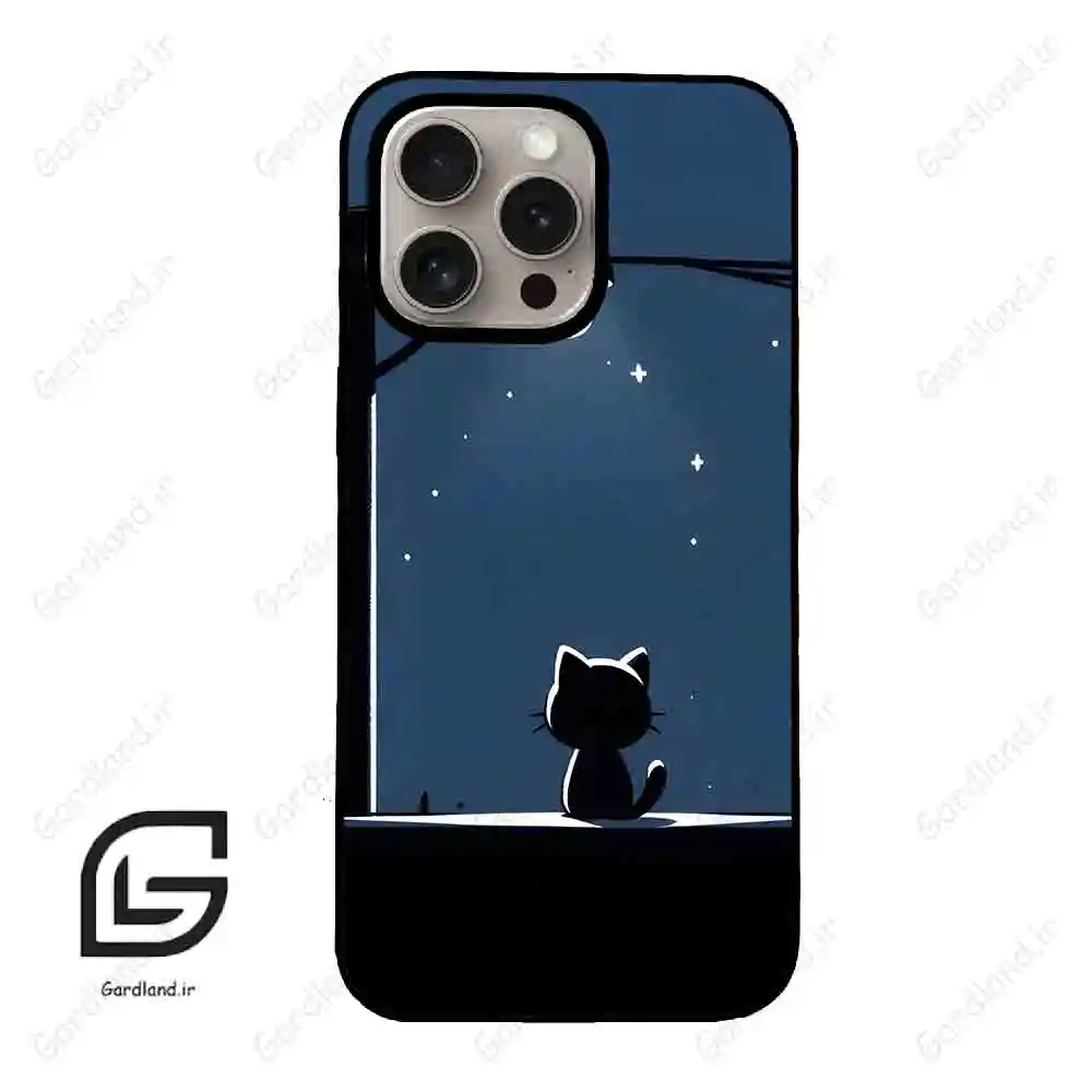 قاب گوشی آیفون 15 پرو (Iphone 15 Pro ) طرح گربه کد 2098