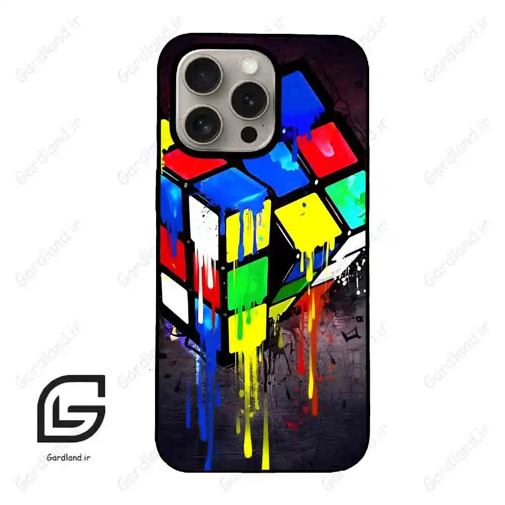 قاب گوشی آیفون 15 پرو (Iphone 15 Pro ) طرح مکعب کد 2236
