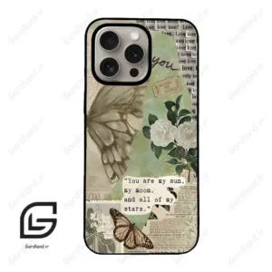قاب گوشی آیفون 15 پرو (Iphone 15 Pro ) طرح پروانه کد 2244