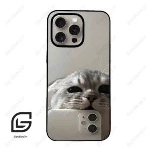 قاب گوشی آیفون 15 پرو (Iphone 15 Pro ) طرح گربه کد 2246