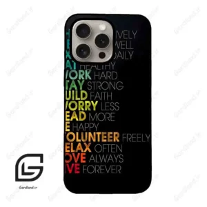 قاب گوشی آیفون 15 پرو (Iphone 15 Pro ) طرح متن کد 2332