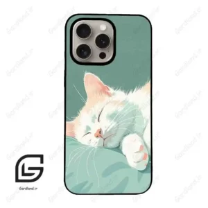 قاب گوشی آیفون 15 پرو (Iphone 15 Pro ) طرح گربه کد 2403