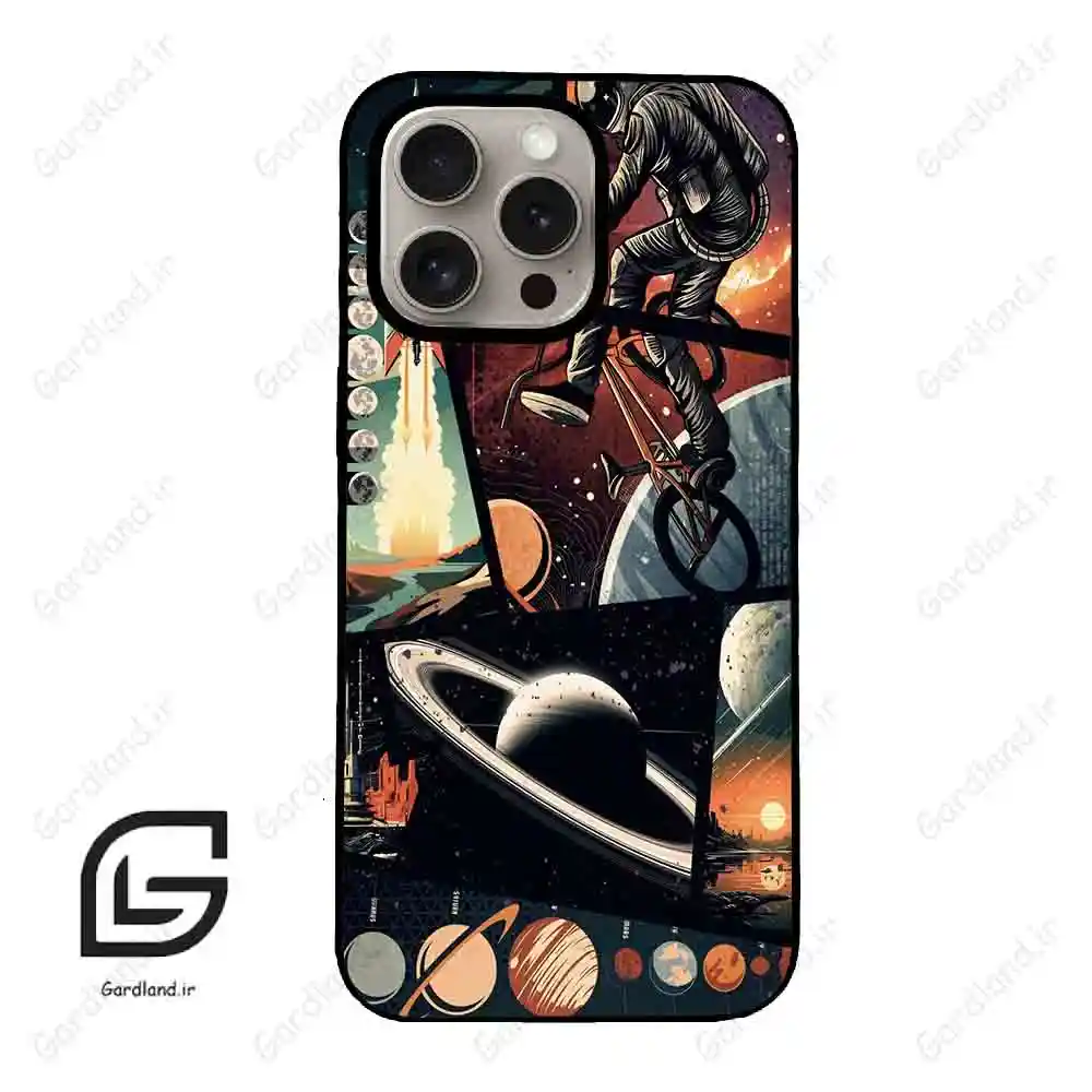 قاب گوشی آیفون 15 پرو (Iphone 15 Pro ) طرح فضانورد کد 2415