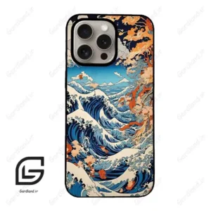 قاب گوشی آیفون 15 پرو (Iphone 15 Pro ) طرح موج کد 2418