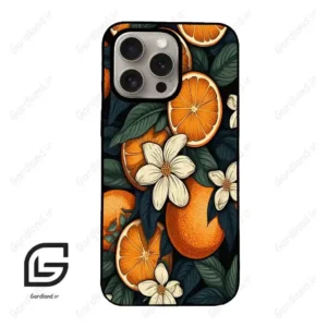 قاب گوشی آیفون 15 پرو (Iphone 15 Pro ) طرح پرتقالی کد 2423