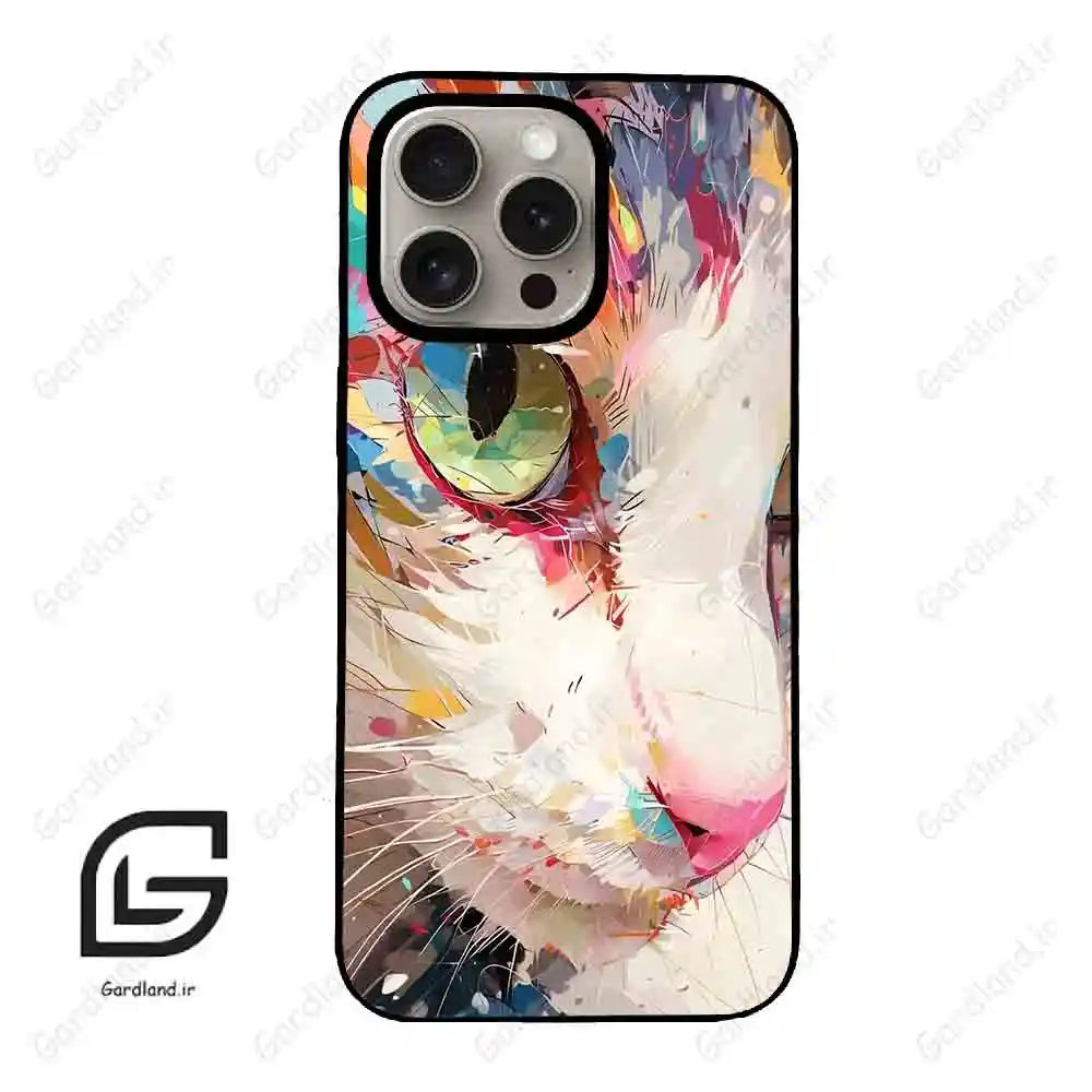 قاب گوشی آیفون 15 پرو (Iphone 15 Pro ) طرح گربه کد 2437