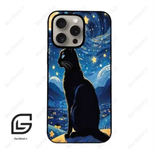 قاب گوشی آیفون 15 پرو (Iphone 15 Pro ) طرح گربه کد 2438