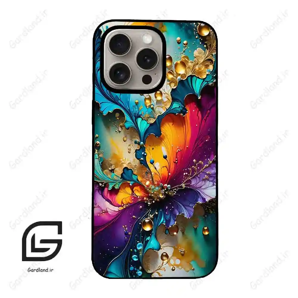 قاب گوشی آیفون 15 پرو (Iphone 15 Pro ) طرح ابرنگی کد 2447