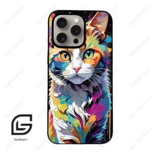 قاب گوشی آیفون 15 پرو (Iphone 15 Pro ) طرح گربه کد 2483