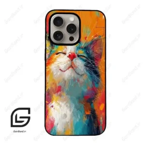 قاب گوشی آیفون 15 پرو (Iphone 15 Pro ) طرح گربه کد 2489