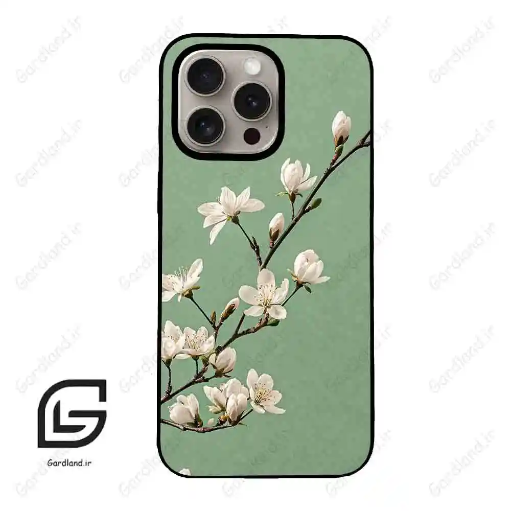 قاب گوشی آیفون 15 پرو (Iphone 15 Pro ) طرح شکوفه کد 2524
