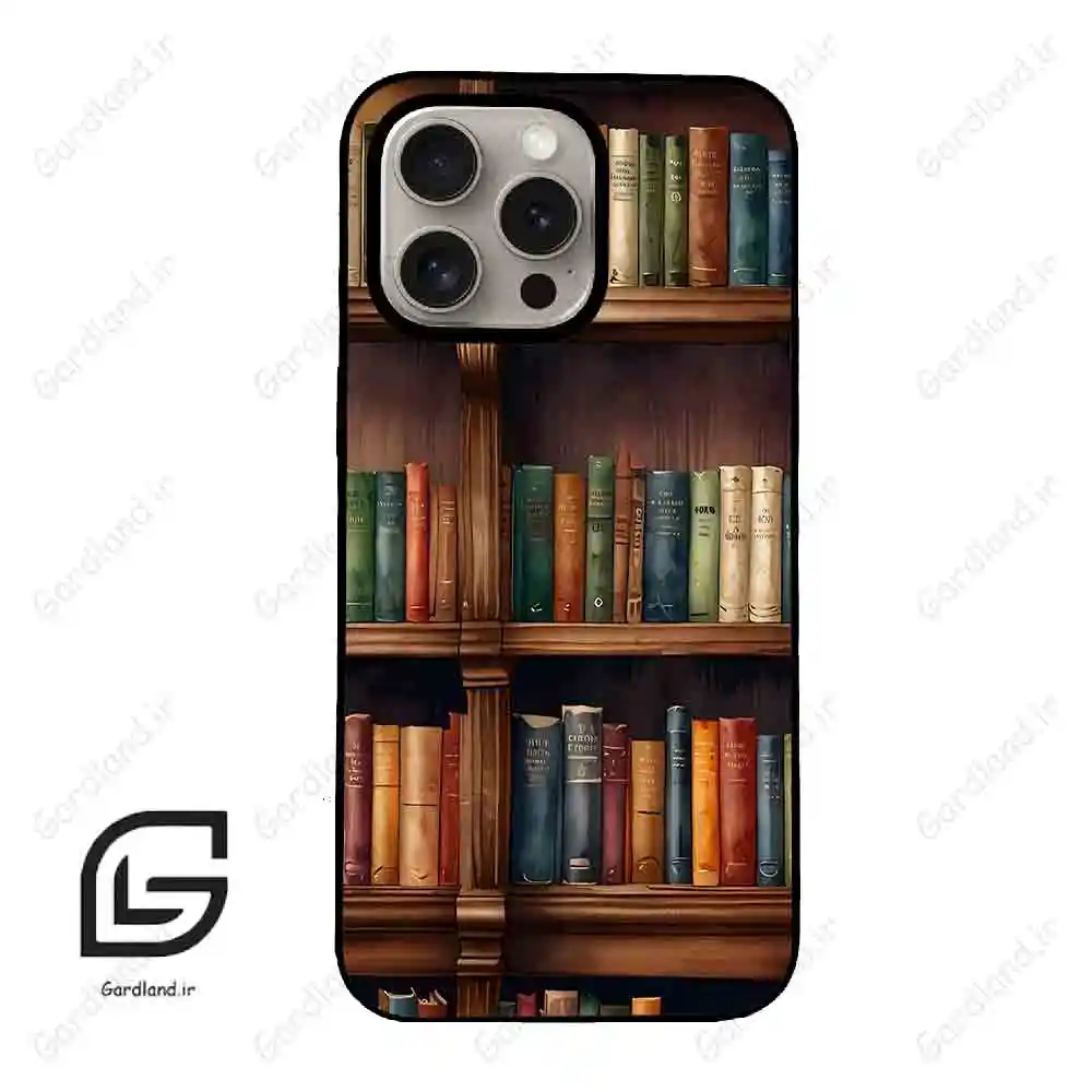 قاب گوشی آیفون 15 پرو (Iphone 15 Pro ) طرح کتابخانه کد 2527