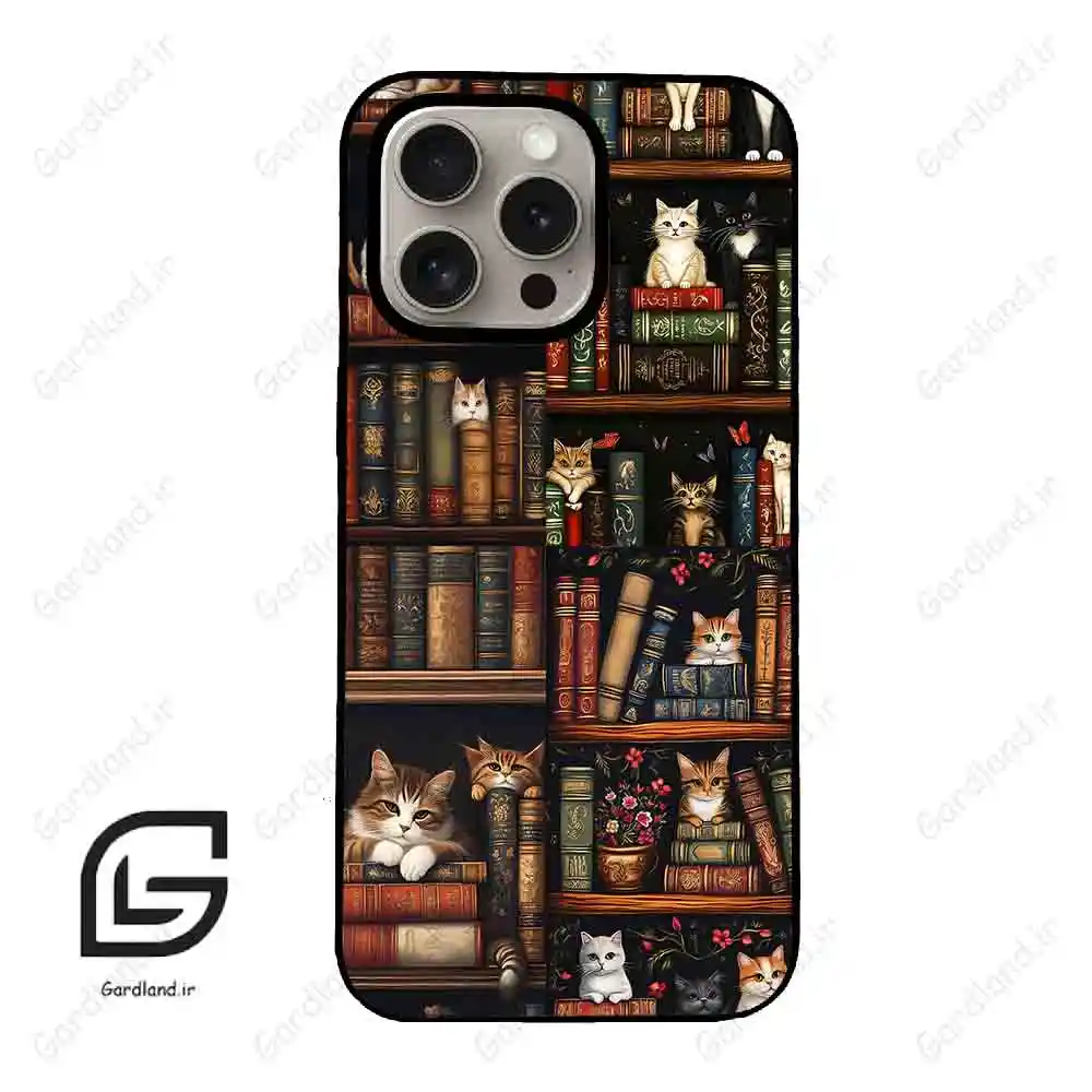 قاب گوشی آیفون 15 پرو (Iphone 15 Pro ) طرح کتابخانه کد 2532