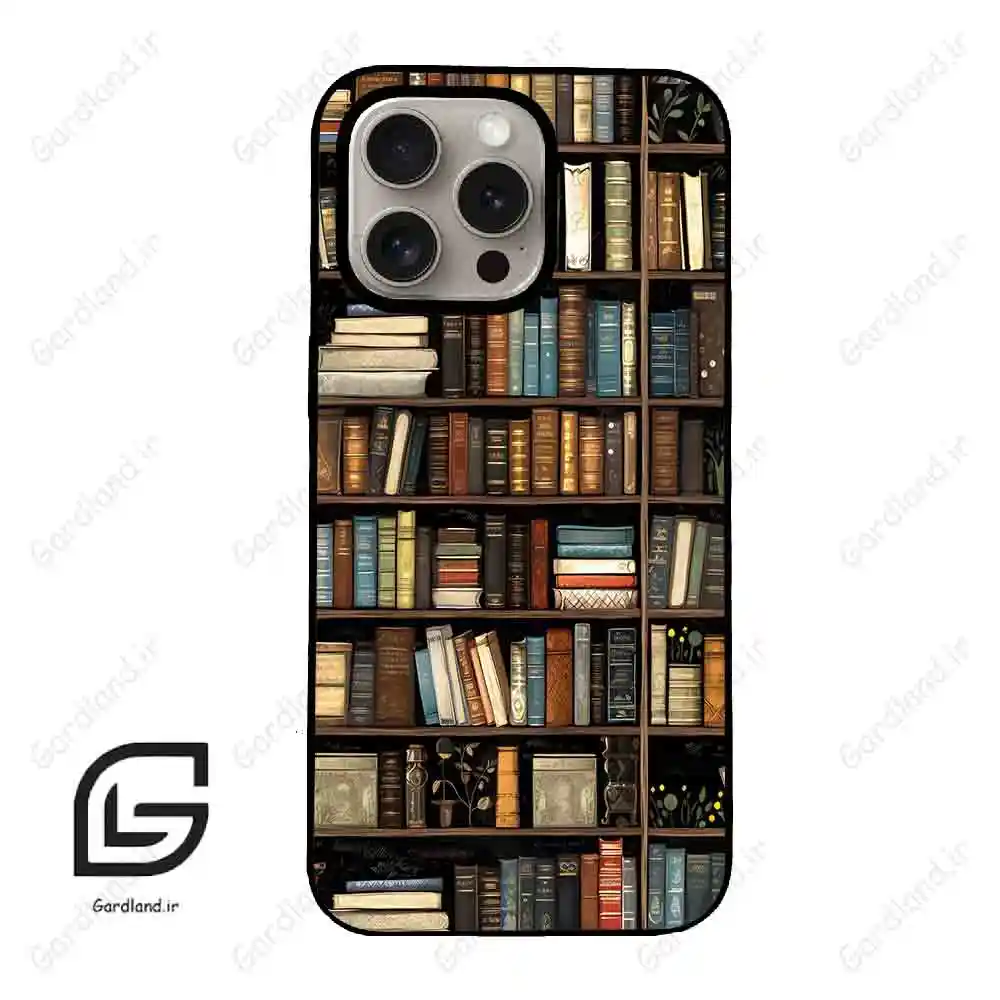 قاب گوشی آیفون 15 پرو (Iphone 15 Pro ) طرح کتابخانه کد 2533