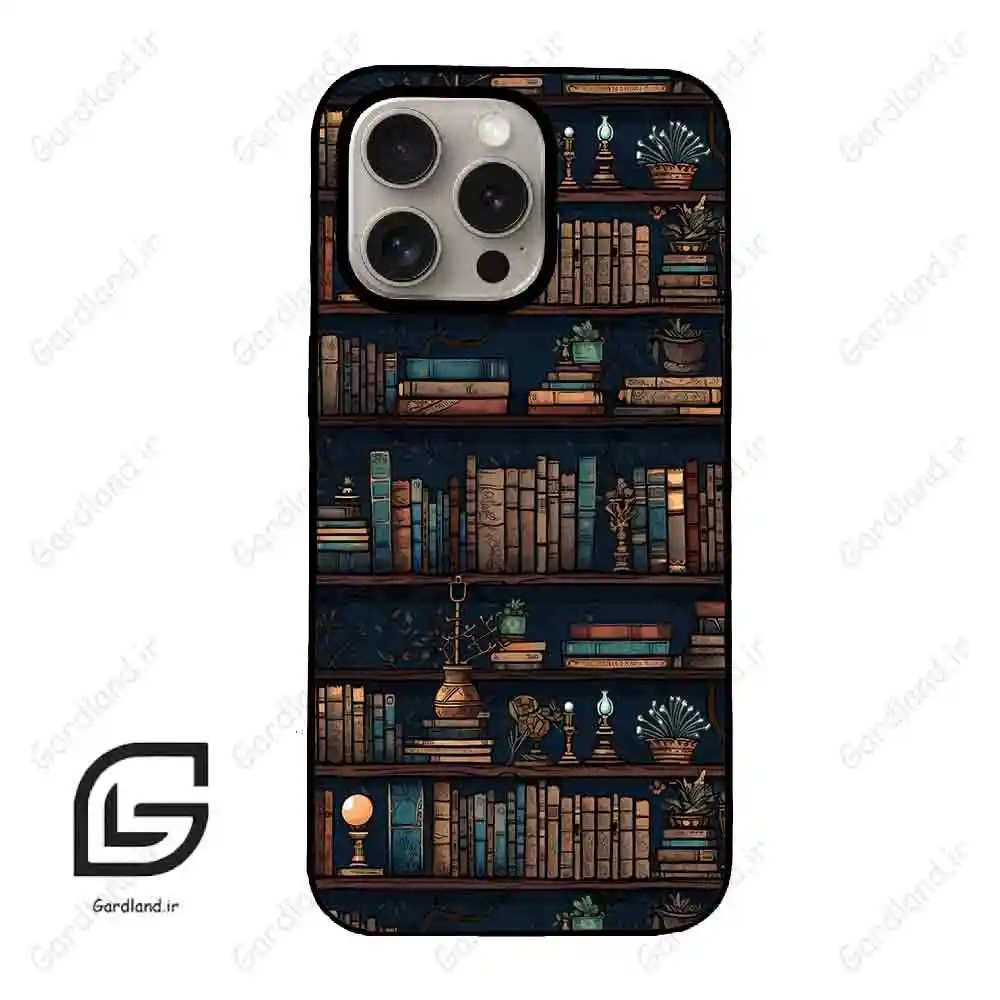 قاب گوشی آیفون 15 پرو (Iphone 15 Pro ) طرح کتابخانه کد 2536