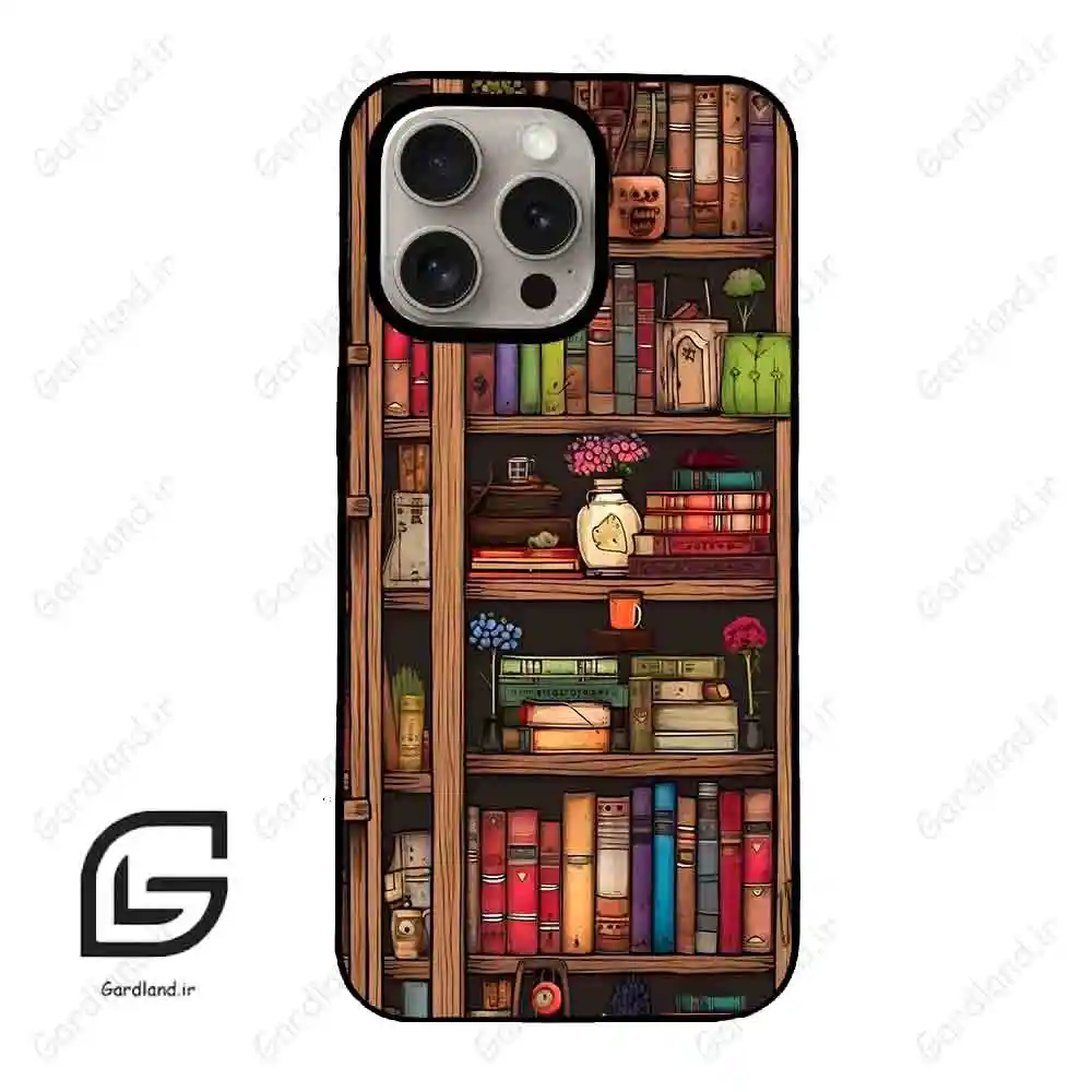 قاب گوشی آیفون 15 پرو (Iphone 15 Pro ) طرح کتابخانه کد 2537