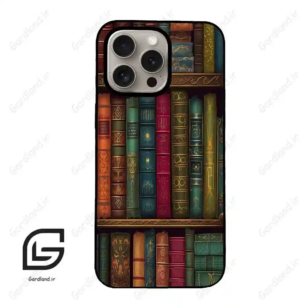قاب گوشی آیفون 15 پرو (Iphone 15 Pro ) طرح کتابخانه کد 2538