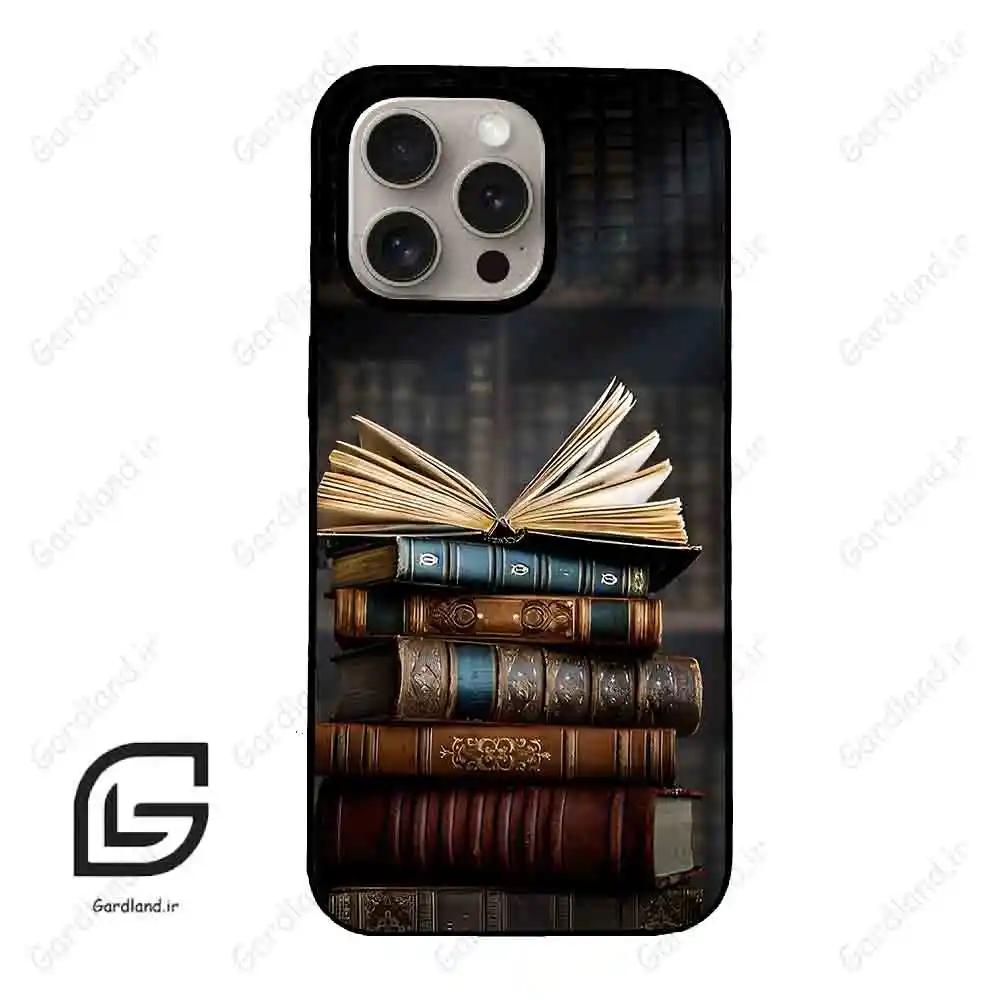 قاب گوشی آیفون 15 پرو (Iphone 15 Pro ) طرح کتابخانه کد 2539