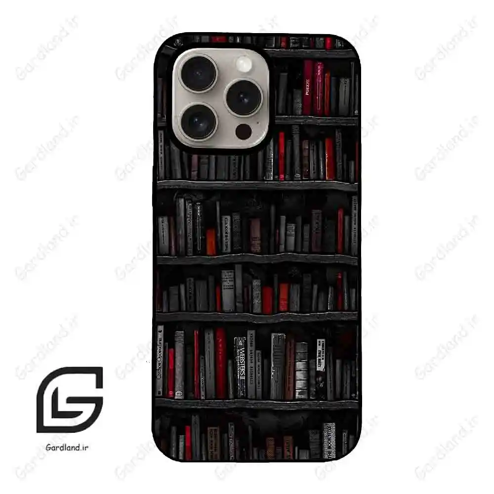 قاب گوشی آیفون 15 پرو (Iphone 15 Pro ) طرح کتابخانه کد 2540