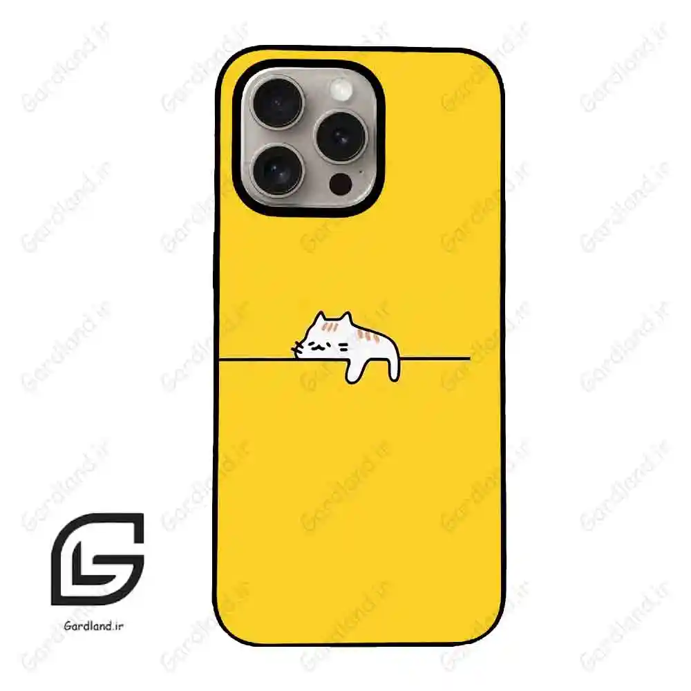 قاب گوشی آیفون 15 پرو (Iphone 15 Pro ) طرح گربه کد 2550
