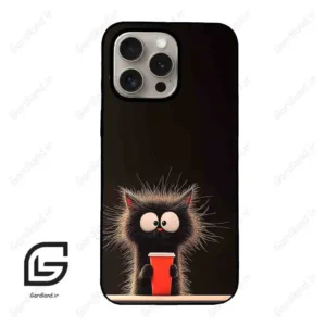 قاب گوشی آیفون 15 پرو (Iphone 15 Pro ) طرح گربه کد 2580