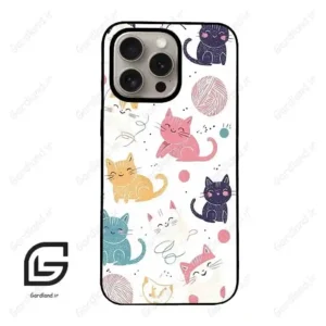 قاب گوشی آیفون 15 پرو (Iphone 15 Pro ) طرح گربه کد 2620