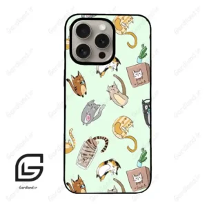 قاب گوشی آیفون 15 پرو (Iphone 15 Pro ) طرح گربه کد 2622