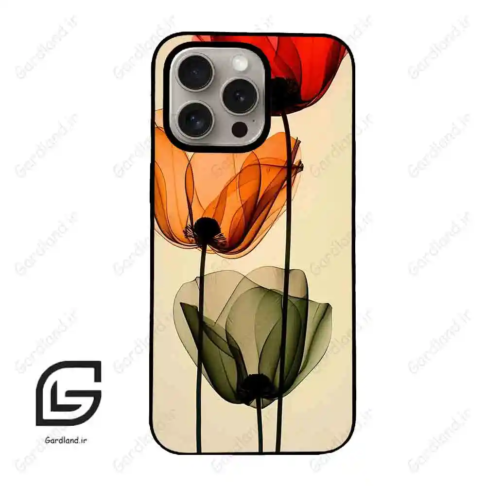 قاب گوشی آیفون 15 پرو (Iphone 15 Pro ) طرح گل کد 2650
