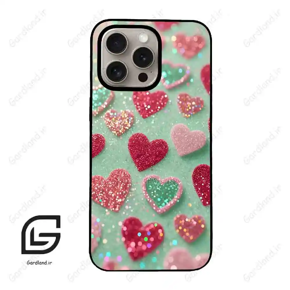 قاب گوشی آیفون 15 پرو (Iphone 15 Pro ) طرح قلب کد 2812