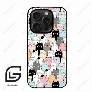 قاب گوشی آیفون 15 پرومکس (Iphone 15 Pro Max ) طرح گربه کد 2019