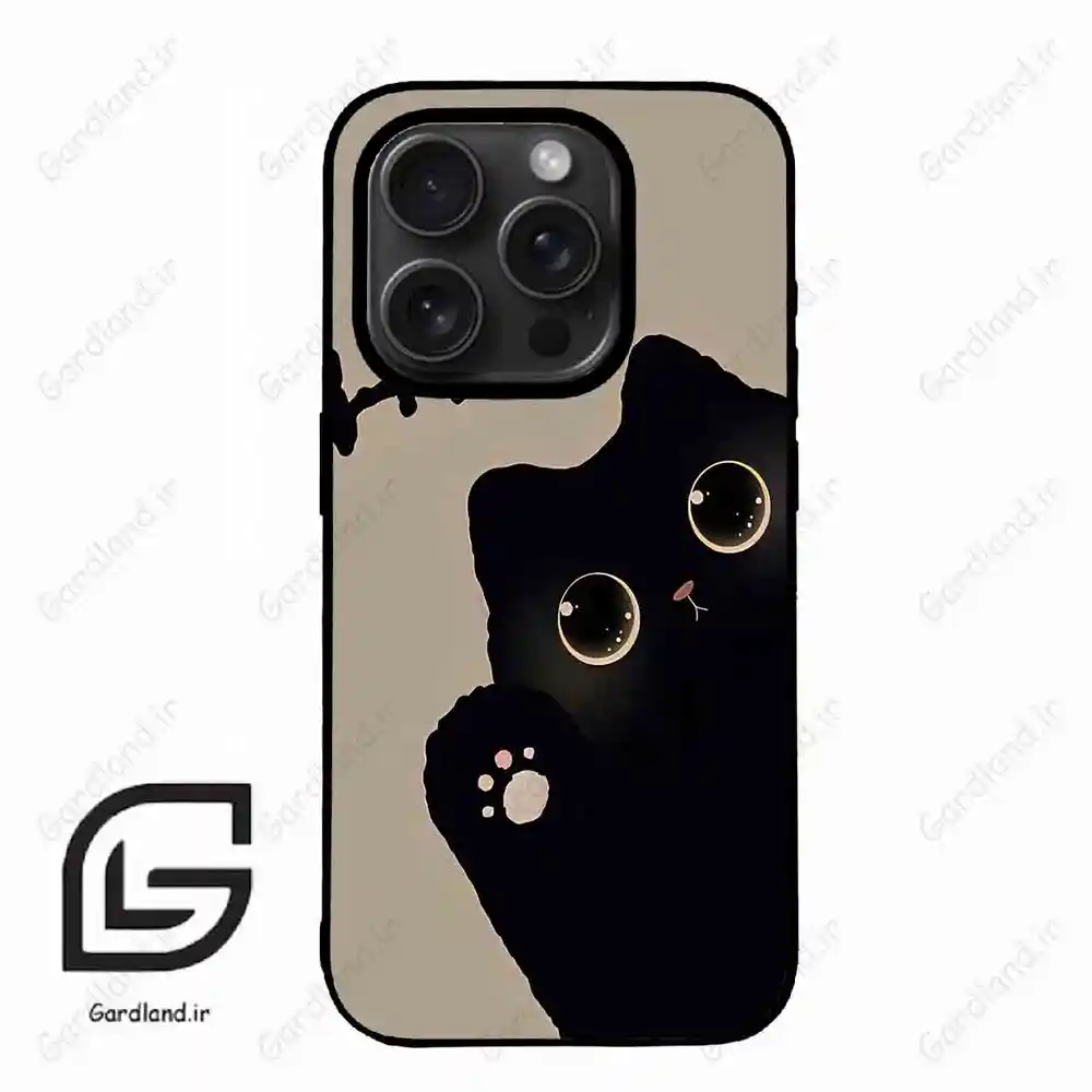 قاب گوشی آیفون 15 پرومکس (Iphone 15 Pro Max ) طرح گربه کد 2059