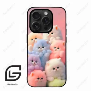 قاب گوشی آیفون 15 پرومکس (Iphone 15 Pro Max ) طرح گربه کد 2073
