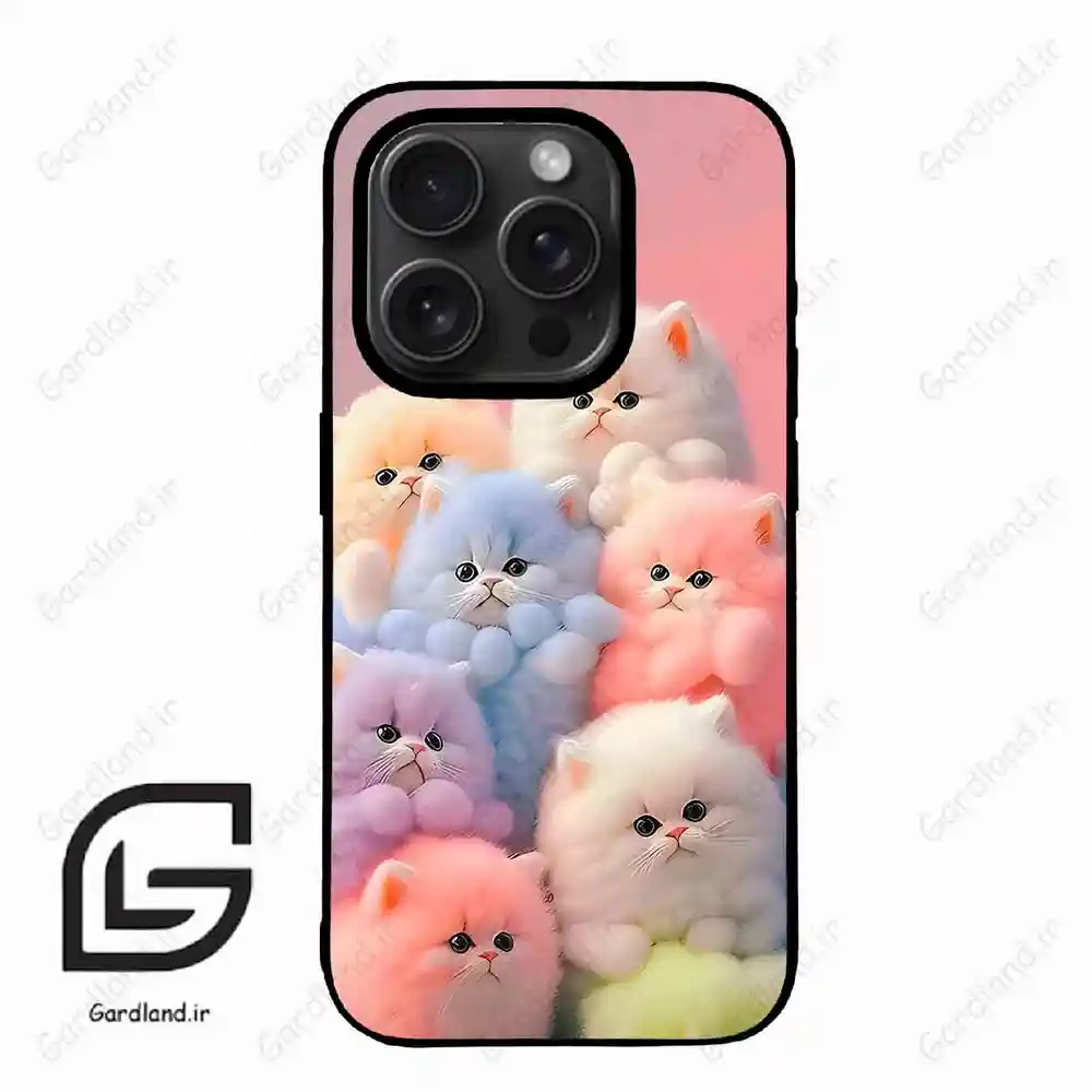 قاب گوشی آیفون 15 پرومکس (Iphone 15 Pro Max ) طرح گربه کد 2073