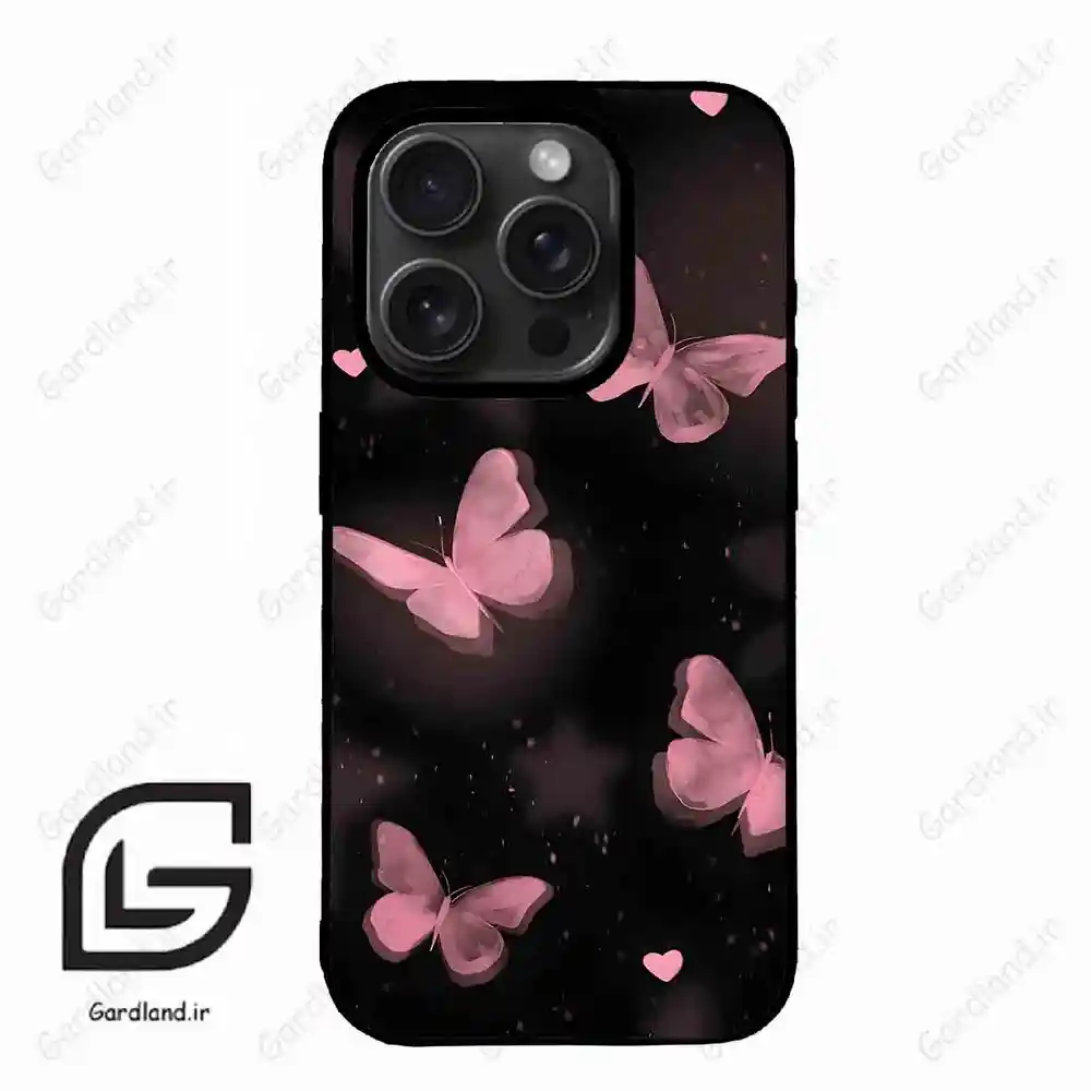 قاب گوشی آیفون 15 پرومکس (Iphone 15 Pro Max ) طرح پروانه کد 2080