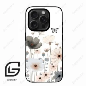 قاب گوشی آیفون 15 پرومکس (Iphone 15 Pro Max ) طرح گل کد 2081