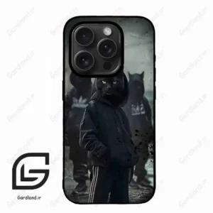 قاب گوشی آیفون 15 پرومکس (Iphone 15 Pro Max ) طرح گربه کد 2091