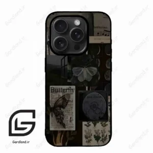 قاب گوشی آیفون 15 پرومکس (Iphone 15 Pro Max ) طرح پروانه کد 2096