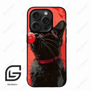 قاب گوشی آیفون 15 پرومکس (Iphone 15 Pro Max ) طرح گربه کد 2131