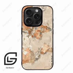 قاب گوشی آیفون 15 پرومکس (Iphone 15 Pro Max ) طرح نقشه کد 2187
