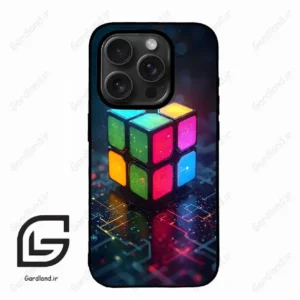 قاب گوشی آیفون 15 پرومکس (Iphone 15 Pro Max ) طرح مکعب کد 2222